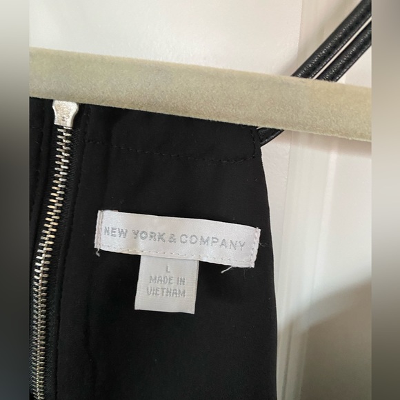 New York & Company faux leather tank top - Picture 2 of 5